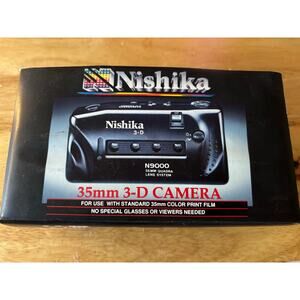 Nishika N9000 35mm 3D Quadra Lens Film Camera